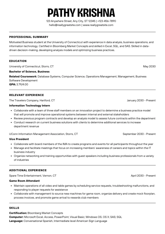 Simple ATS